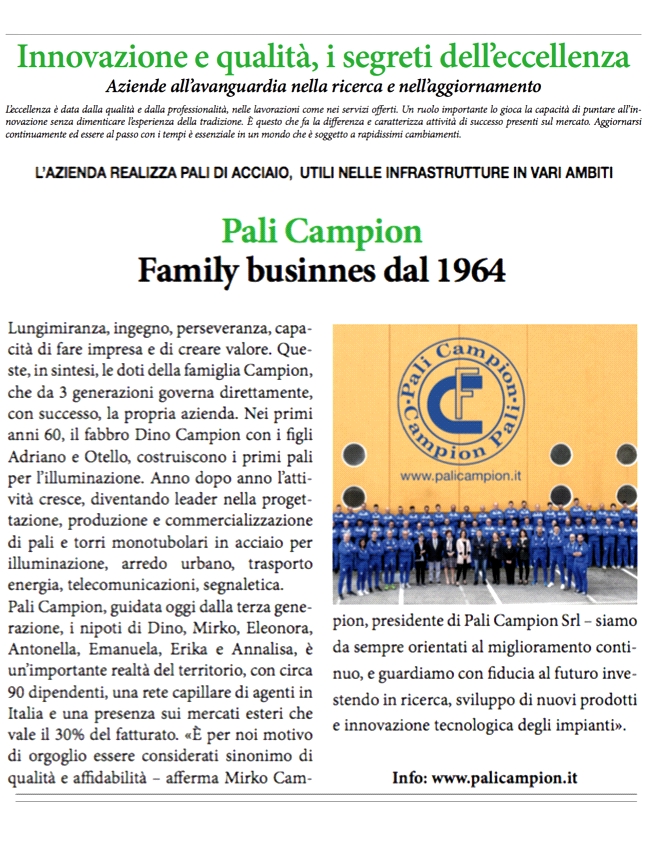 Family businnes palicampion